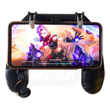 Controle Suporte Gamepad Jogo Mobile Gatilho + Direcional