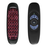 Controle Teclado E Mouse Air Smart Tv Box Android Ou Pc Rgb