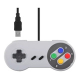 Controle Usb Snes Retrô Super Nintendo Pc Note Tv Box Emulad