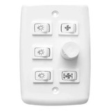 Controle Ventilador De Teto 4x2 110v 220v Bivolt 3 Lampadas