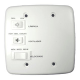 Controle Ventilador Teto 4x4 C/ Capacitor 110v 127v 1 Lamp