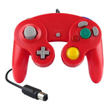 Controle Vermelho Fosco Compatível Com Game Cube Cgc23
