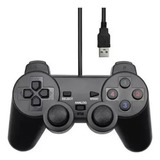 Controle Video Game Joystick Usb, Vibração Dual Shock Pc
