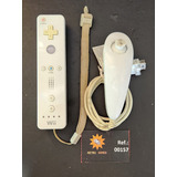 Controle Wii Remote E Nunchuck Nintendo Wii Ref 027