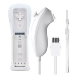 Controle Wii Remote + Nunchuck Compativel Nintendo Wii U Wii