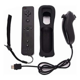 Controle Wii Remote + Nunchuck Compativel Nintendo Wii Wii U