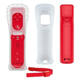 Controle Wii Remote Plus Compatível Nintendo Wii/u Vermelho