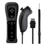 Controle Wii Remote Plus + Nunchuk Compatível Nintendo Wii/u