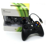 Controle Xbox 360 Com Fio Xbox / Pc / Ps3 /android Cor Preto