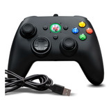 Controle Xbox 360 Pc Joystick Com Fio Usb Manete Video Game