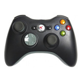Controle Xbox 360 Wireless Analógico Preto