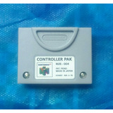 Controller Pak Nintendo 64 Memory Card Testado Frete 15