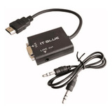 Conversor Adaptador Conector Pc Vga Em