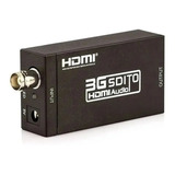 Conversor Adaptador De Mini Sdi Para Hdmi V1.4 1080p 4k