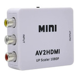 Conversor Adaptador Rca Av P/ Hdmi