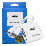 Conversor Adaptador Vga Para Hdmi - Pc Notebook Projetor Tv