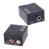 Conversor Audio Digital Rca/optico Para 2rcas Analogico 