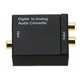 Conversor Audio Optic Digital Fibra/coaxial P/