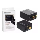 Conversor Audio Optico Digital Fibra/coaxial P/rca Analogico