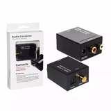 Conversor Audio Optico Digital Fibra/coaxial P/rca Analogico