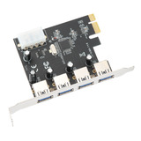Conversor De Chip De 4 Portas Usb 3.0 Pci Express Para Usb 3