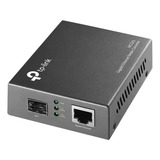 Conversor De Mídia Tp-link Gigabit Sfp Fibra Otica Mc220l 