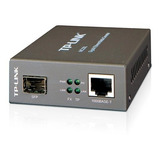 Conversor De Mídia Tp-link Gigabit Sfp Mc220l Fibra Otica