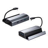 Conversor De Vídeo Usb Hub Docking Station Para Steam Deck