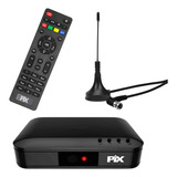 Conversor Digital Gravador Tv Antiga Tubo + Antena Digital