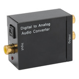Conversor Digital Para Analógico (sinal Óptico Coaxial R/l)