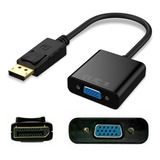 Conversor Displayport Para Vga Notebook Macbook Projetor 