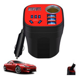 Conversor Inversor Tipo Copo Montado Em Carro Qc Car Charger