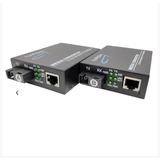 Conversor Mídia Giga Fib Óptica 1000 Mbps 20 Km 4 Pares