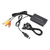 Conversor Svideo Para Hdmi S-video E 3rca Cvbs Composite To