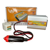 Conversor Veicular Inversor 200w Potência Dc 12v Ac 220v (f)