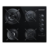 Cooktop 4 Bocas Brastemp Com Duplachama E Timer Touch Gamer