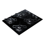 Cooktop 4 Bocas Brastemp Com Grades Piatina E Acendimento Au