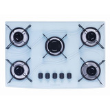 Cooktop 5 Bocas Branco Lines Safanelli
