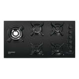 Cooktop Brastemp 5 Bocas Gás Automático Brbdt85aeuna Bivol