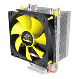 Cooler Akasa Venom Pico (amd / Intel) - Preto E Amarelo