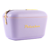 Cooler Caixa Termica Polarbox Retrô Vintage 12l Portátil Cor Lilás
