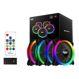Cooler Fan Aigo Dr12 Pro Rgb D/face 4 Fans +controladora +ir
