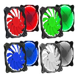 Cooler Fan Led 12cm 120x120x25mm Azul Branco Vermelho Verde