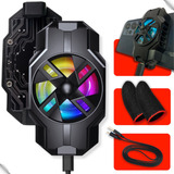 Cooler Para Celular Gamer Resfriador Gela Luvinha Cor Msr711 Tomate