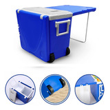 Cooler Super Térmica 32 Litros Multiuso Com Mesa Camping
