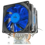 Cooler Ventoinha Dual Fan Led Cpu Pc Intel Amd Knup Kp-vr304