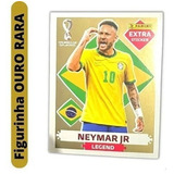 Copa 2022 - Figurinhas Lendária Extra Ouro- Neymar Rara