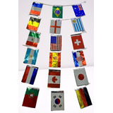 Copa Do Mundo, Varal De Bandeirinhas
