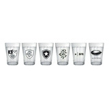 Copo Americano Botafogo 190ml - 6 Unidades