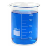 Copo Becker 1.000ml De Vidro Forma Baixa Bequer